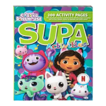Gabby's Dollhouse Supa Activity Book, 200 Page